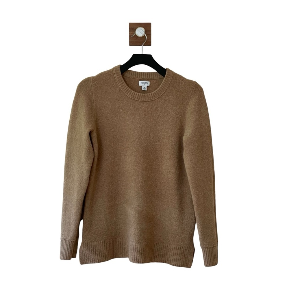J. Crew Factory Crewneck Sweater in Extra Soft Yarn Wool Blend